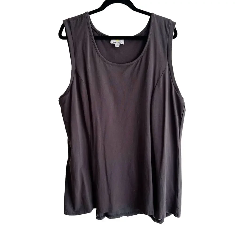 Kathleen Kirkwood Skirted Swing Peplum Tank Top